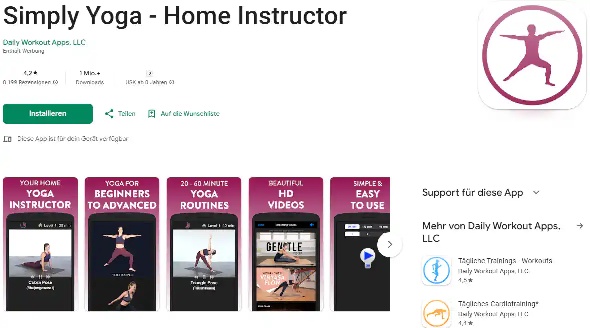 gambar playstore simply yoga