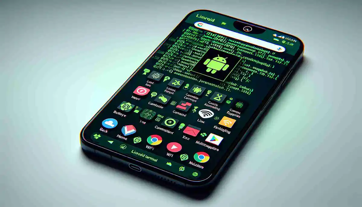 ilustrasi android terminal