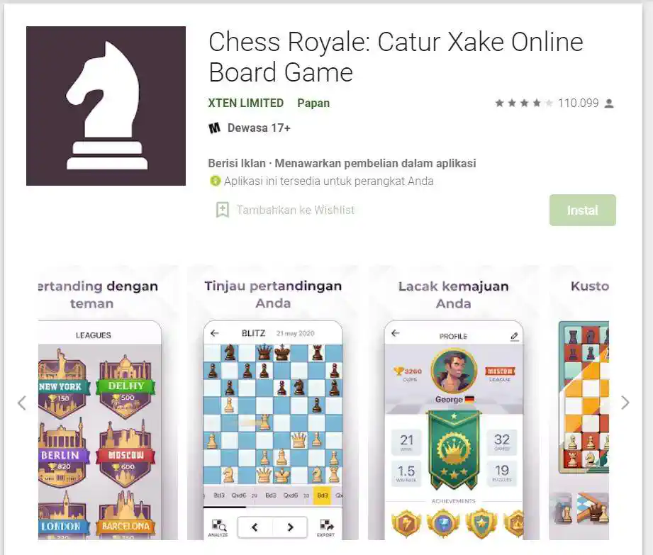 gambar Chess Royale: Catur Xake Online Board