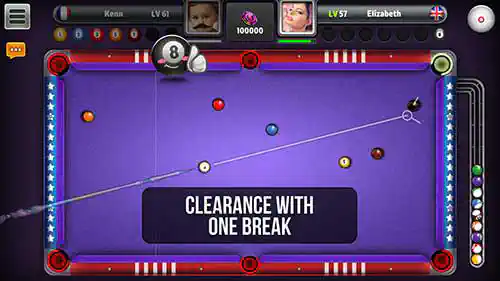 gambar aplikasi billiard