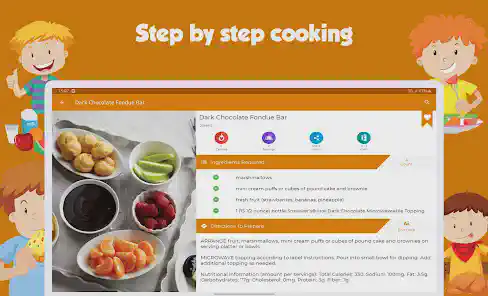 Aplikasi resep makanan buat anak anak